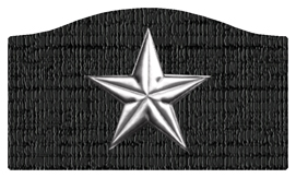 DASHELL-430-BK Black Silver Star